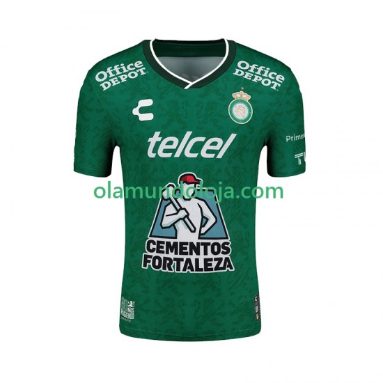 Camisola Club Leon Homem Equipamento Primeiro 2024-2025 Manga Curta